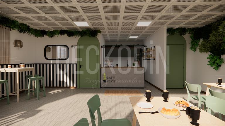 izmir modern cafe.