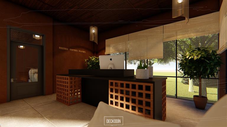 Otel iç mimari tasarımı nevşehir.