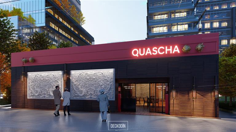 QUASCHA UZAK DOĞU RESTORAN PROJESİ.