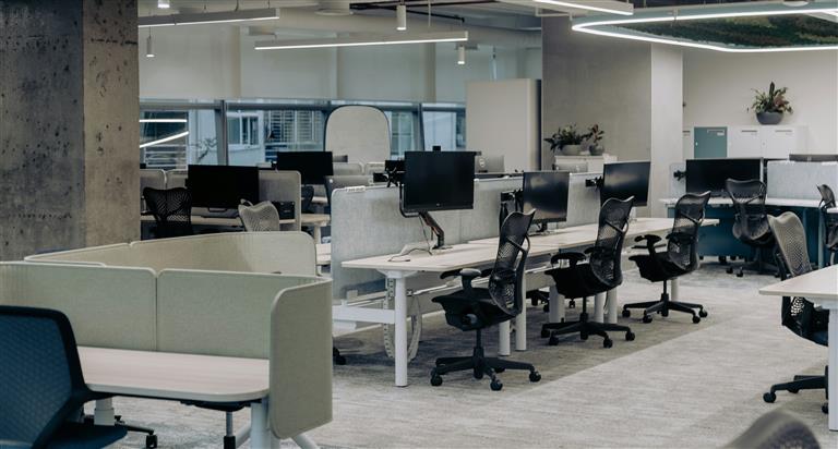 Ofislerde Ergonomik Oturma Alanları.